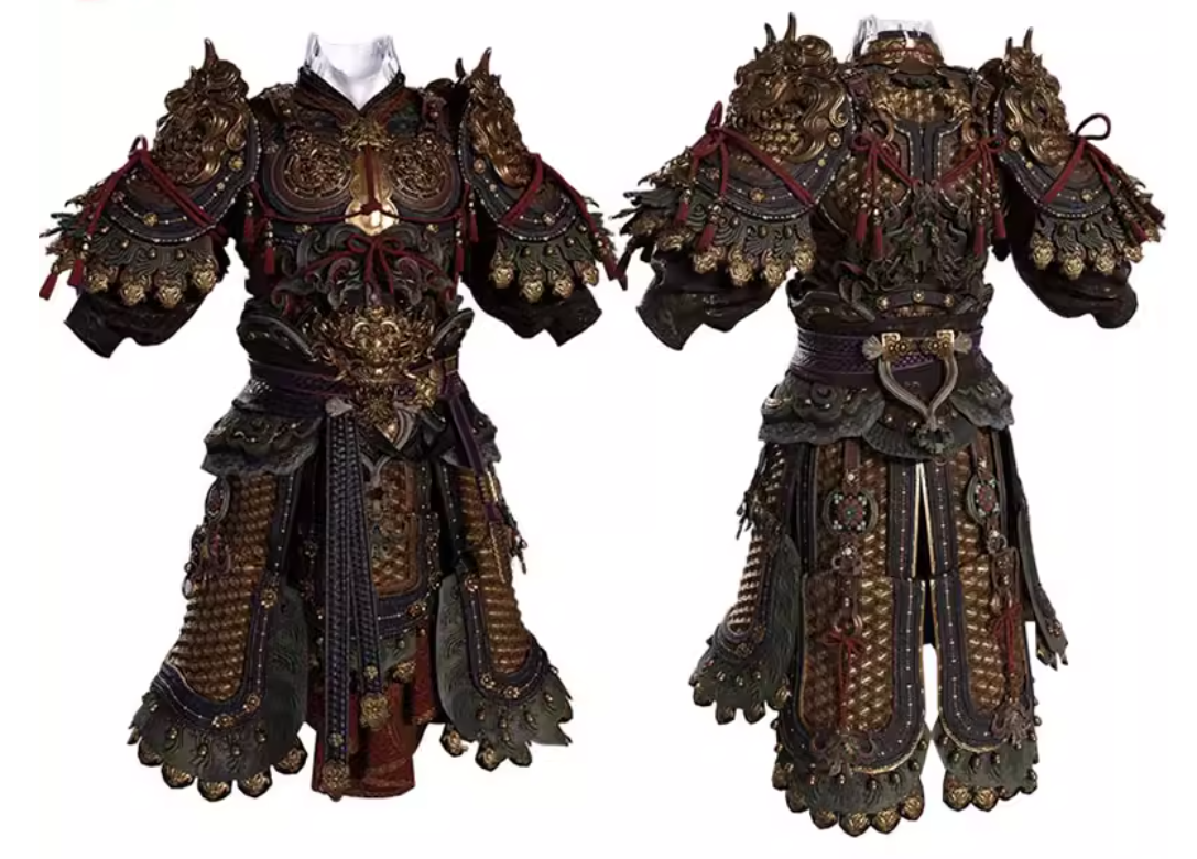黑悟空cos服装盔甲全套